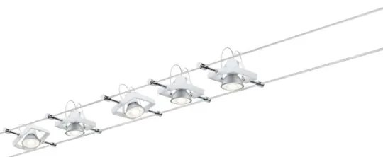 Paulmann 94149 - 5x GU5,3/10W spotlámpa TECH 230V kábelrendszerhez