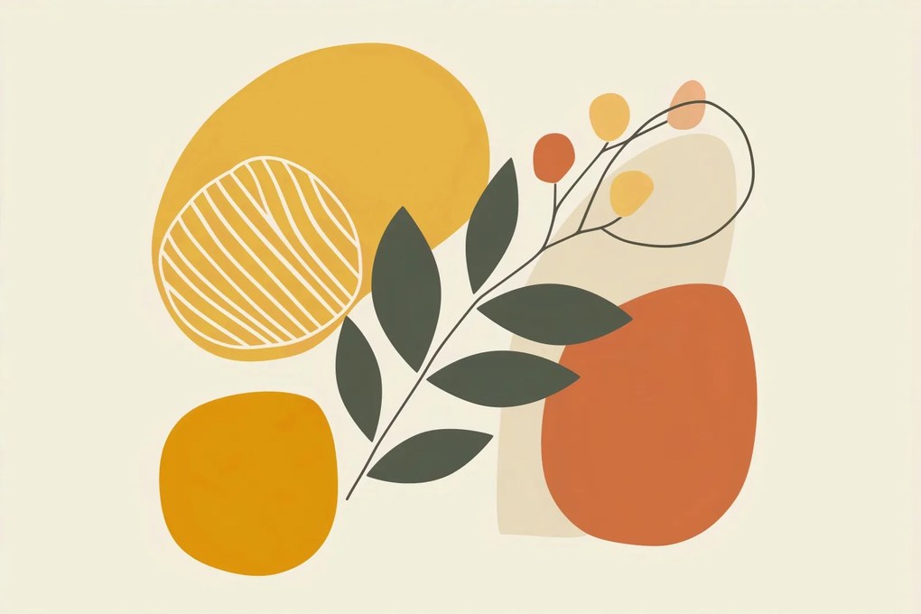 Poszter 30x20cm Fény és árnyék a botanikában