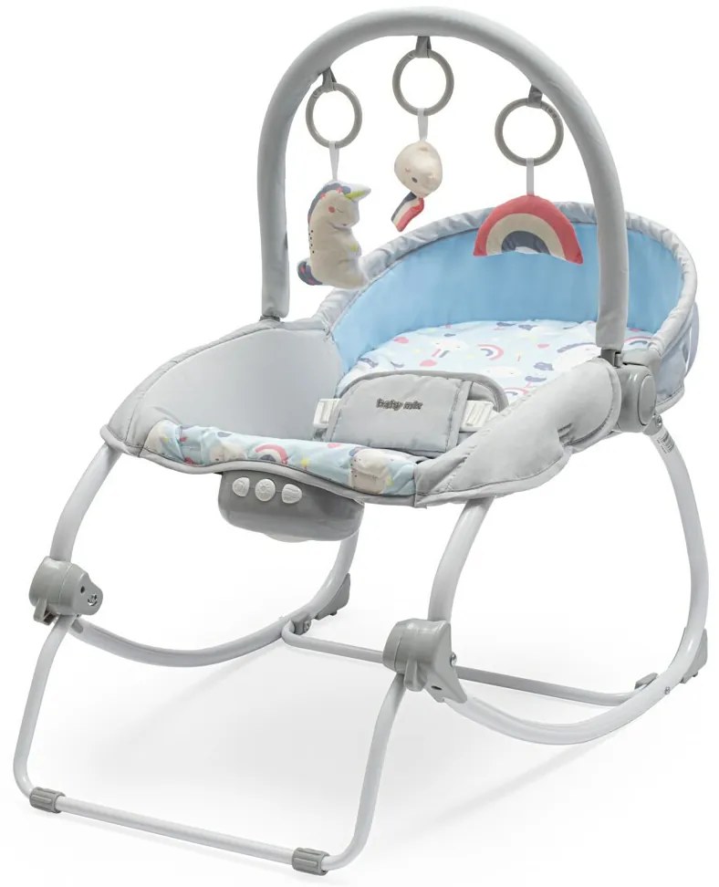 Baby Mix Multifunkcionális hintaszék babáknak,egyszarvú, 80 x 40 x 70 cm