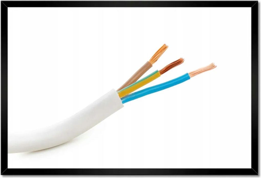 Poszterek keretben 60x40 Elektromos kábel