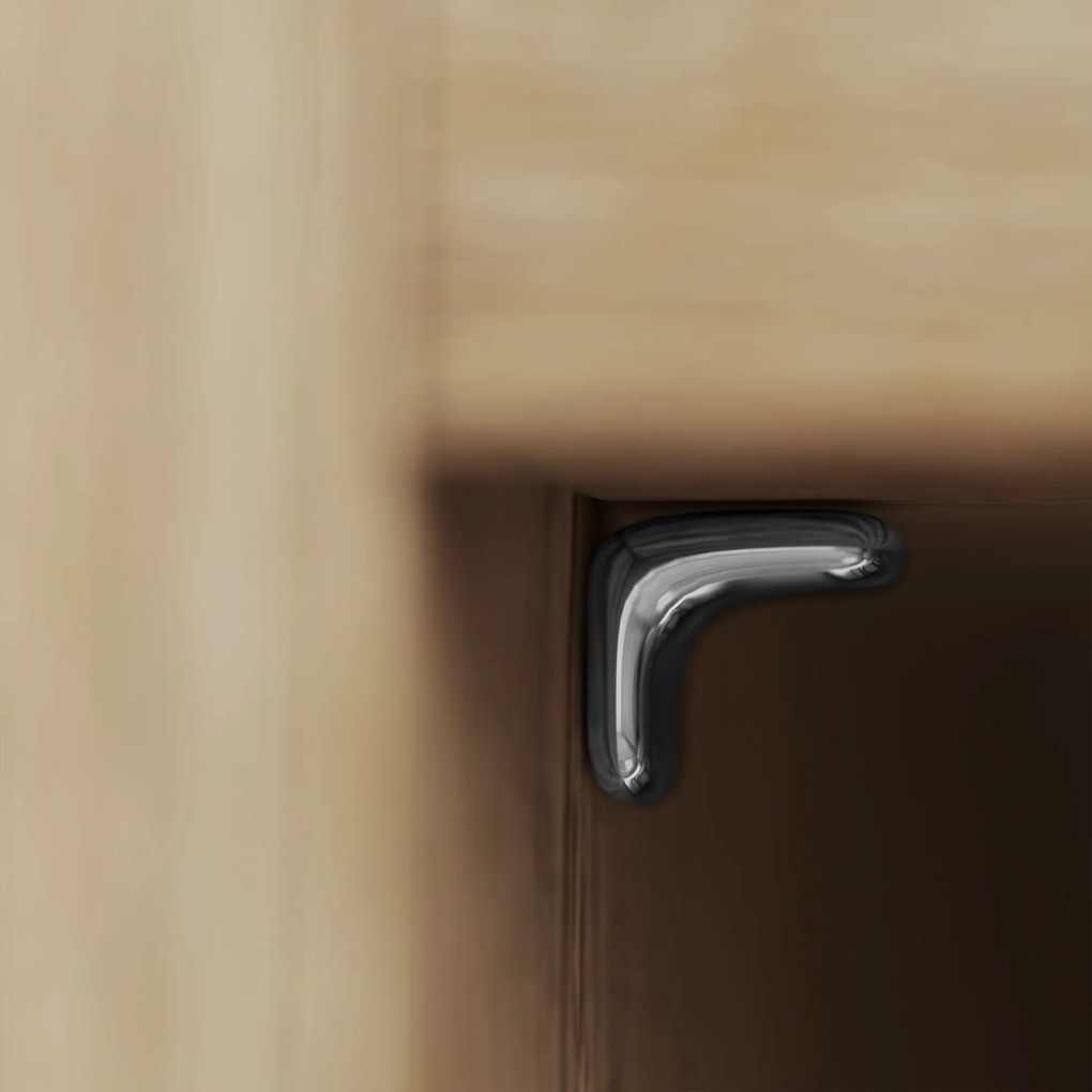 HOMCOM Könyvespolc, 5-Rétegű Tárolópolc, állítható polcokkal a nappaliba, hálószobába, irodába, 30 x 24 x 133,5 cm, Természetes Fa | Aosom