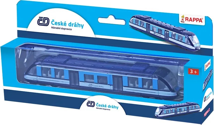 RAPPA Rappa Cseh vasút regionális fém vonata - 17 cm