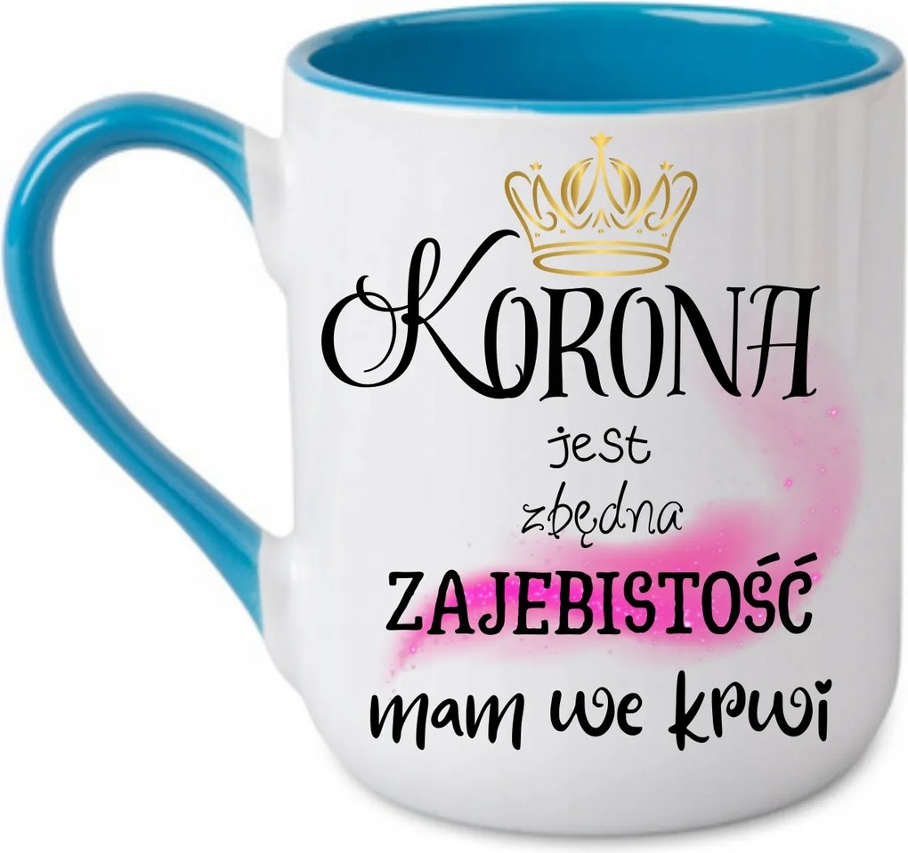 Bögre A korona felesleges van a véremben Kék 330