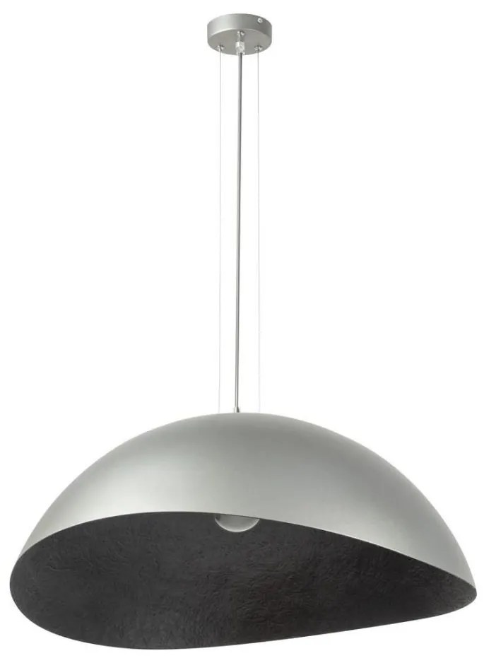 SOLARIS lógcsillár 1xE27/60W/230V ezüst/fekete