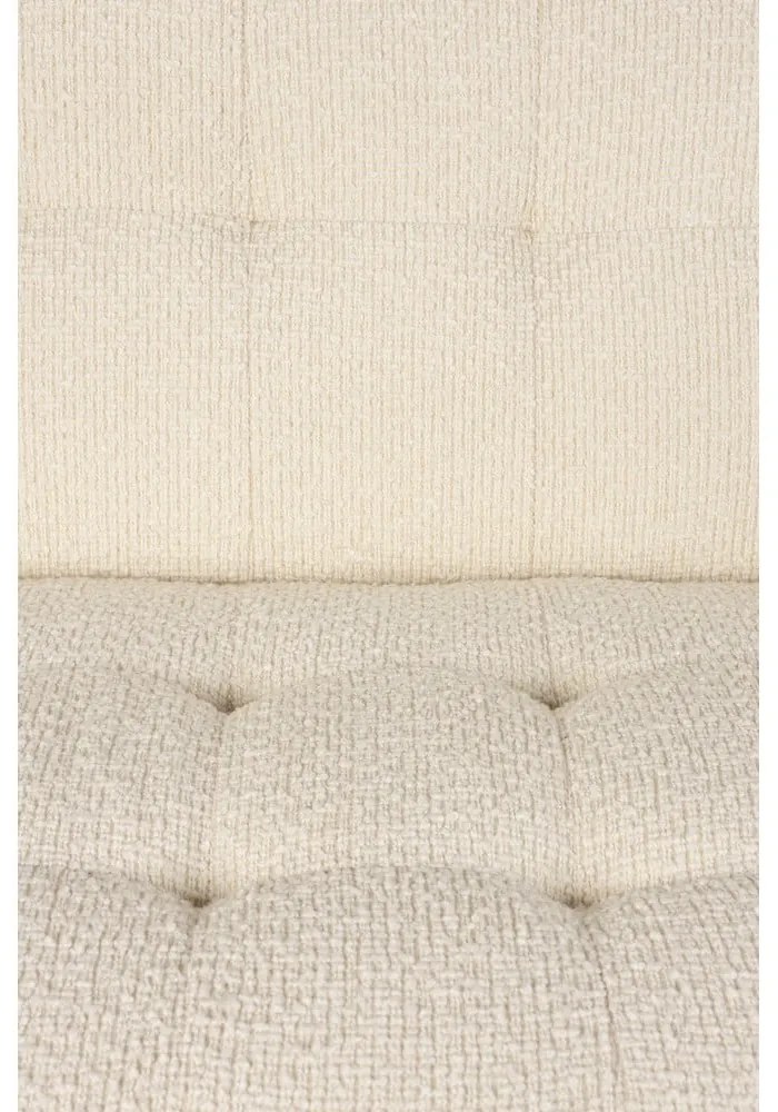 Krémszínű buklé kanapé 150 cm Kate – Dutchbone