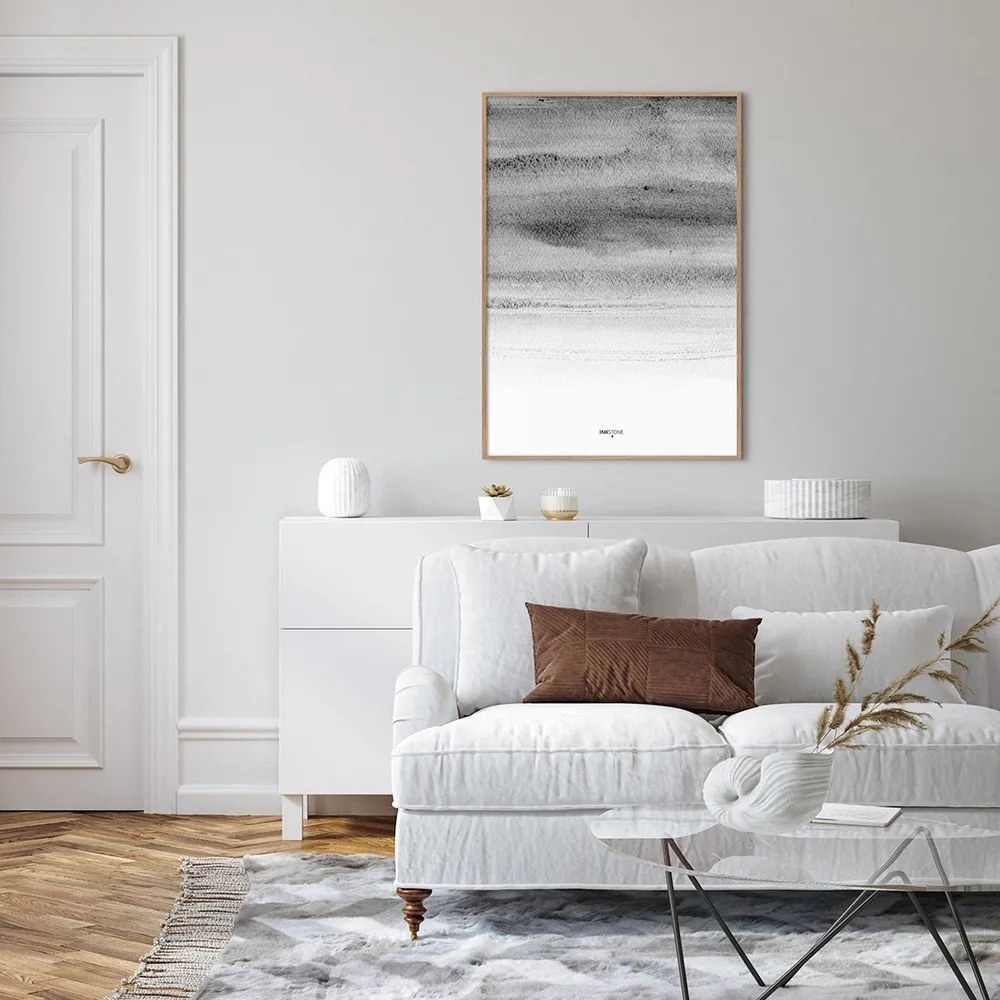 Kép 50x70 cm Monochrome Sky – Malerifabrikken