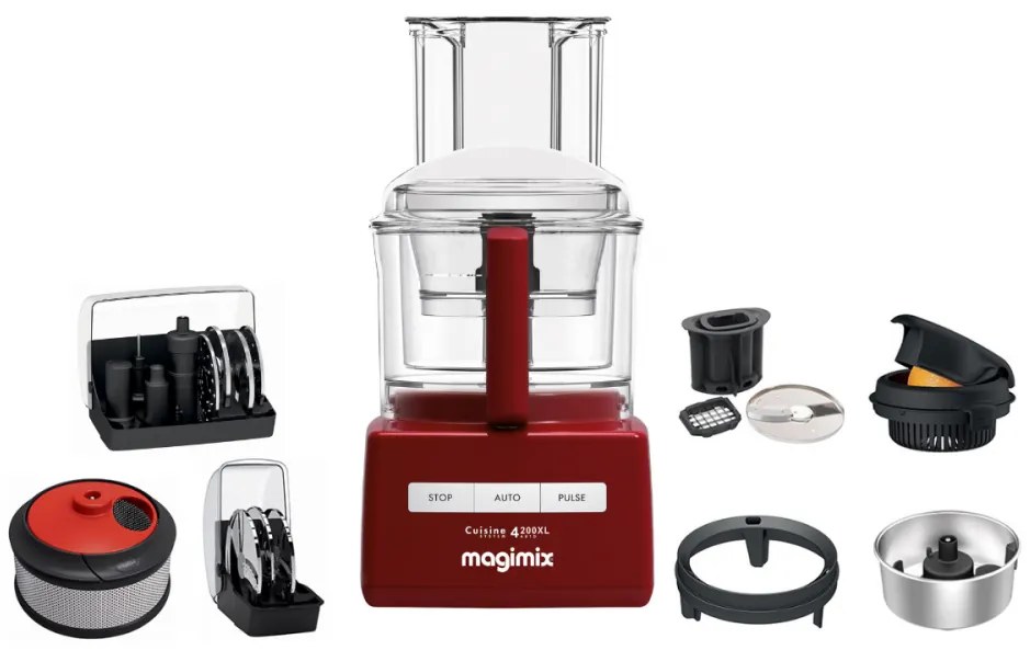 MAGIMIX® 4200 XL PIROS KONYHAI ROBOTGÉP PREMIUM CSOMAG