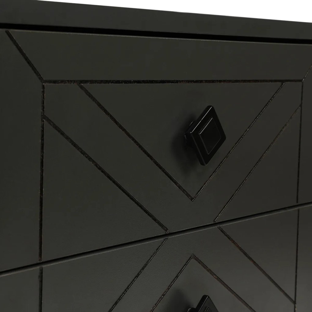 Luna Anthracite éjjeliszekrény