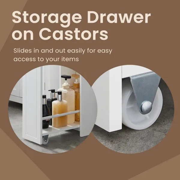 ZURI fehér szekrény