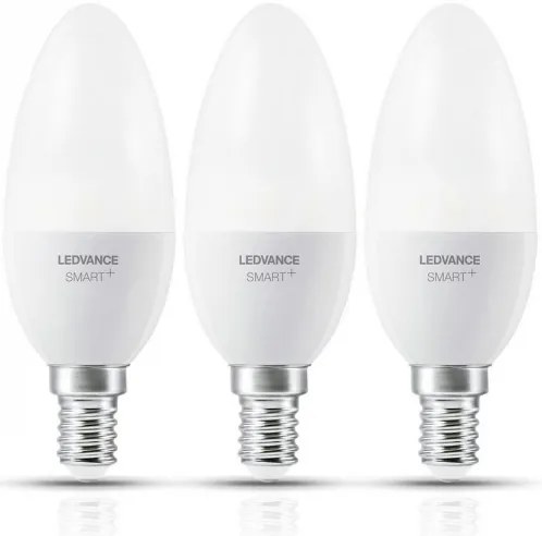 SET 3x LED fényerő-szabályozós izzó SMART + E14 / 5W / 230V 2700K-6500K - Ledvance