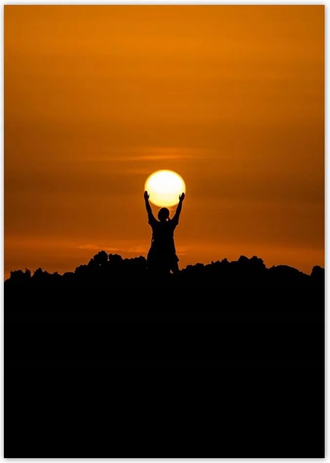 Poszterek A5 Pion Kilátás Tájkép