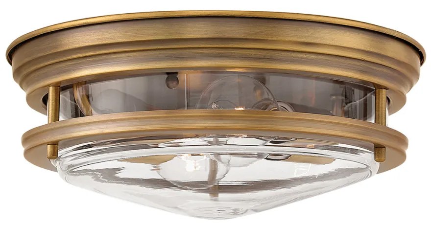Quintiesse HADRIAN QN-HADRIAN-FS-BR-CLEAR Süllyesztett mennyezeti lámpa 2x40W/E27 IP44