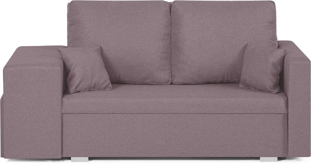 DOLAR2 Kétszemélyes kinyitható kanapé Mustár