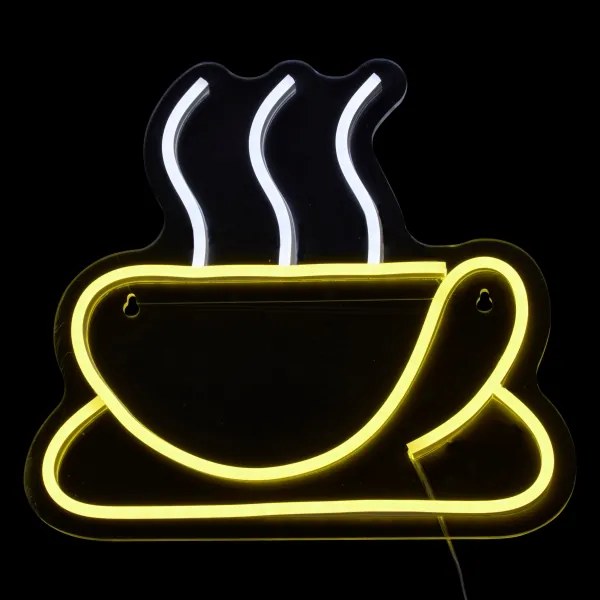 Atmosphera - LED neon fali dekoráció CAFÉ LED/5V