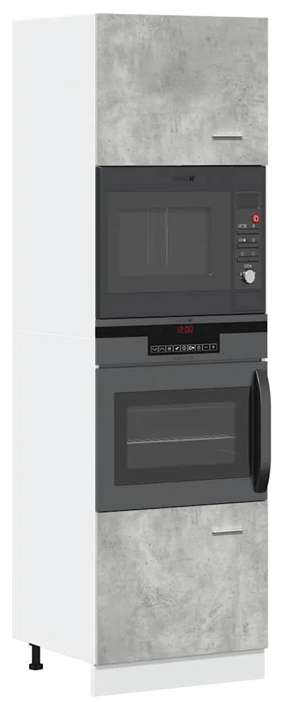 “Lyon” betonszürke forgácslap mikrohullámú sütő szekrény