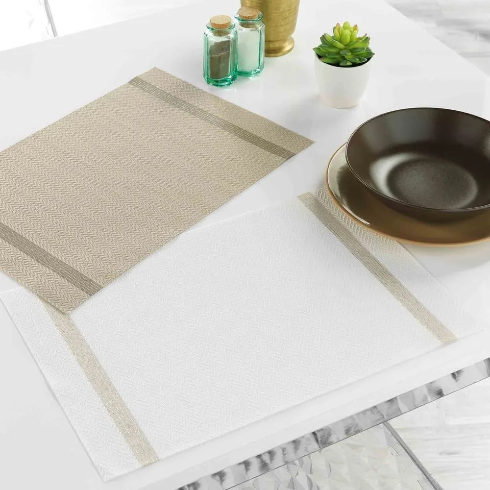 Tányéralátét 30x45 cm Goldira – douceur d'intérieur