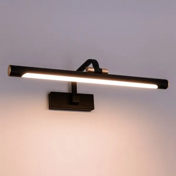 LED VINCI fürdőszobai tükörvilágítás 15W/230V, 60 cm, IP44, fekete