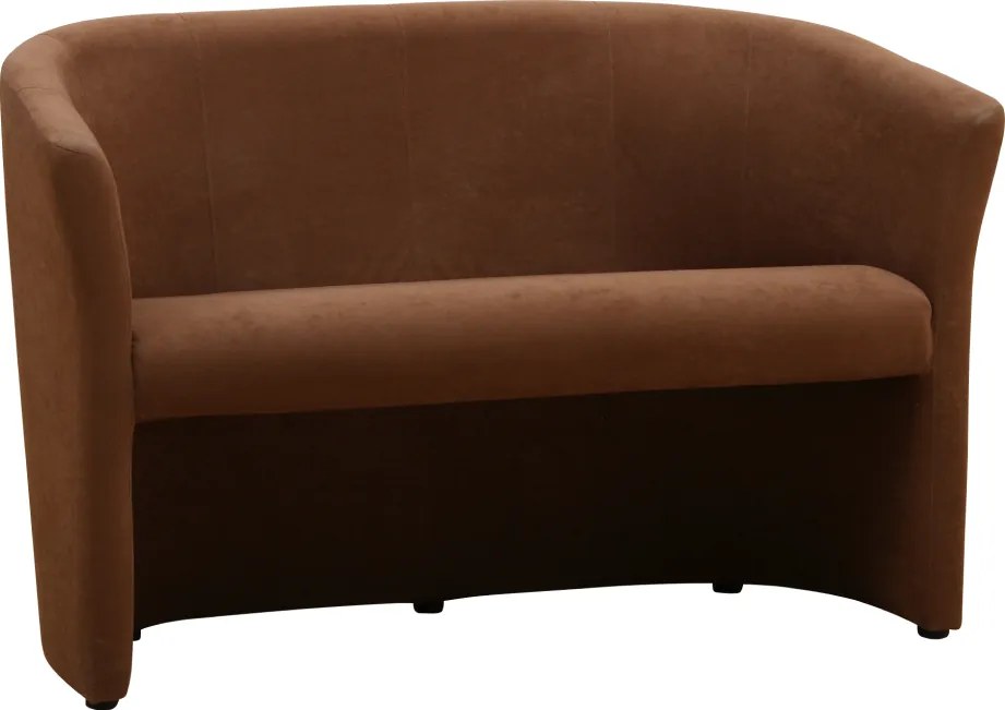 Klub dupla fotel, barna, CUBA