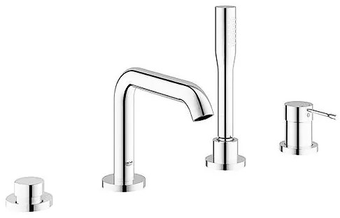 GROHE 19578001 - ESSENCE 197 mm négylyukú kádcsaptelep, fényes króm