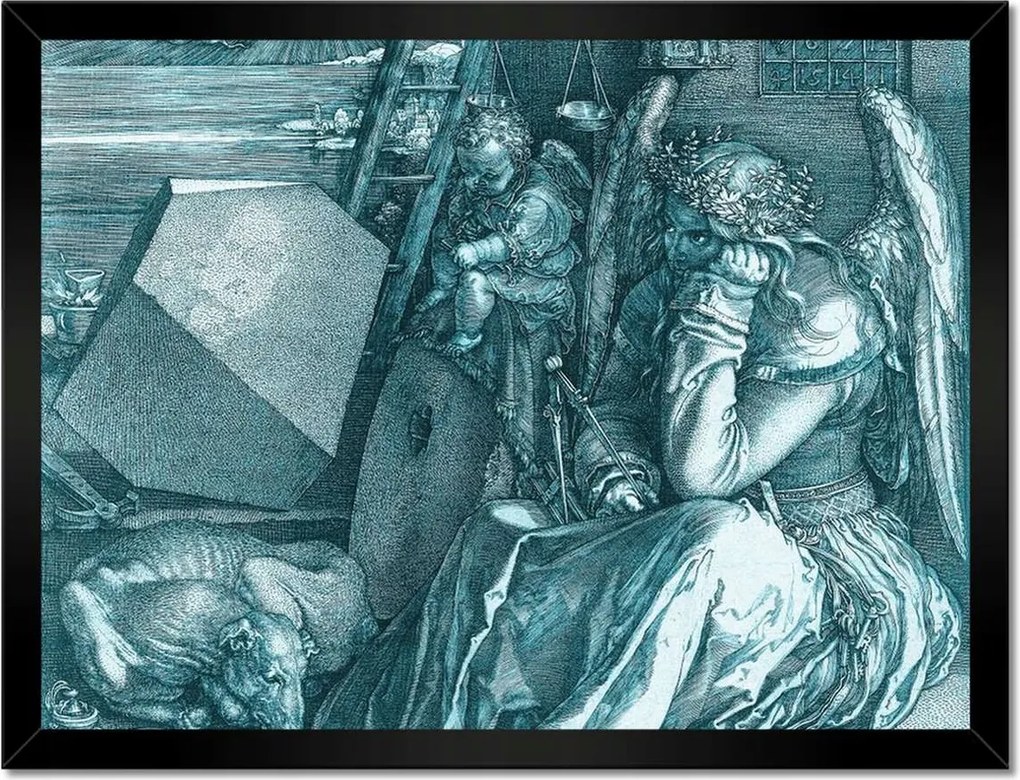 Poszterek keretben 40x30 Melankólia Szkepticizmus