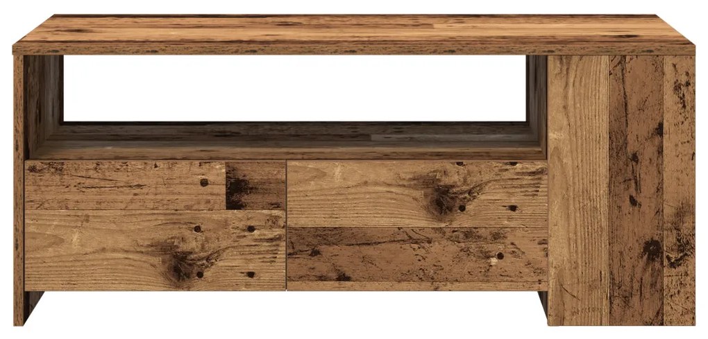 Kávézóasztal Öreg Fa 102x55x43,5 cm Mérnöki Fa