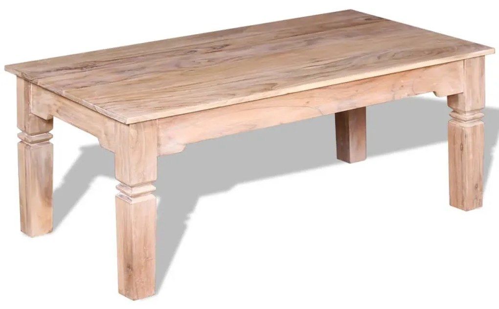 tömör akácfa dohányzóasztal 110x60x45 cm