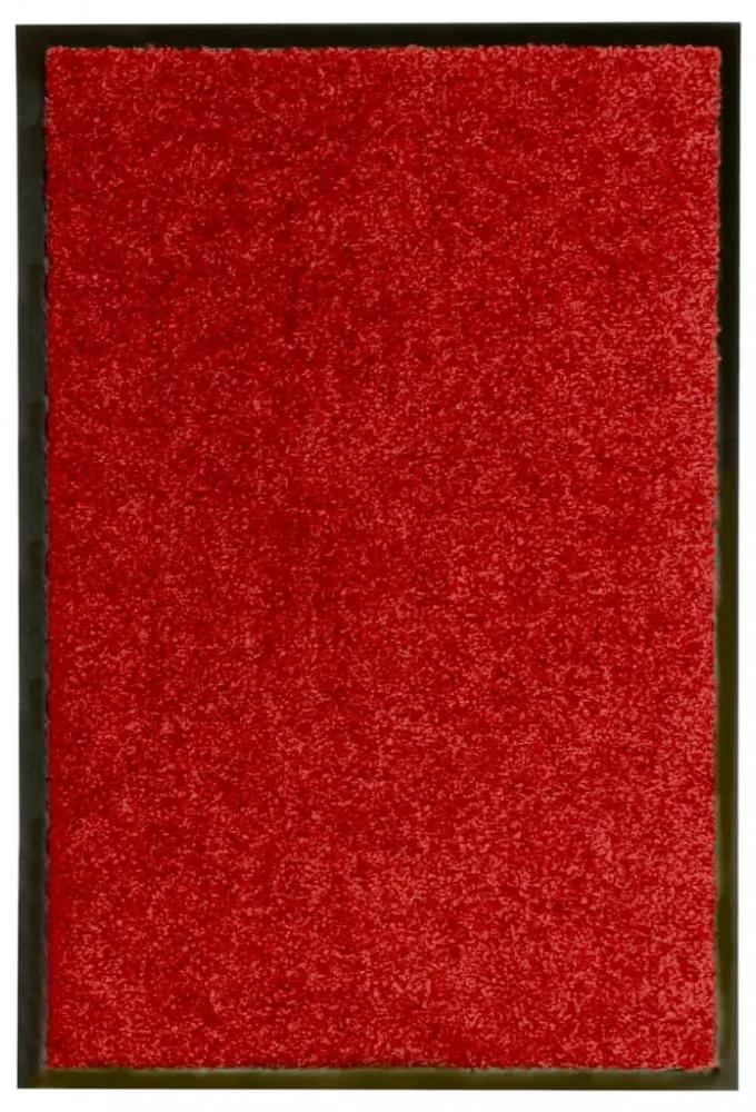 Piros kimosható lábtörlő 40 x 60 cm