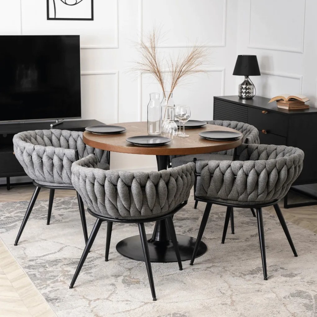 Szürke Fonott Étkezőszék EMPOLI