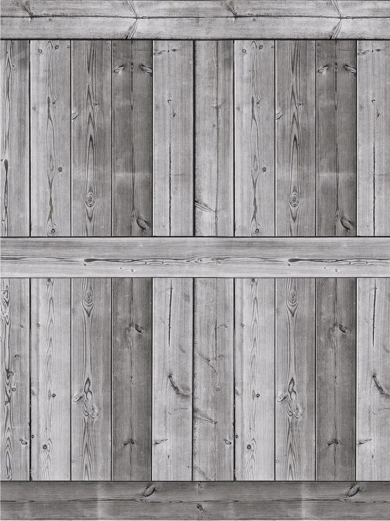 Flizelin fotótapéta Szürke deszkák fa textúra loft 206x275 +ragasztó