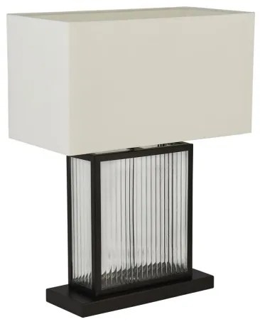 Searchlight EU54210BK - Asztali lámpa CLARENDON 1xE27/60W/230V fekete