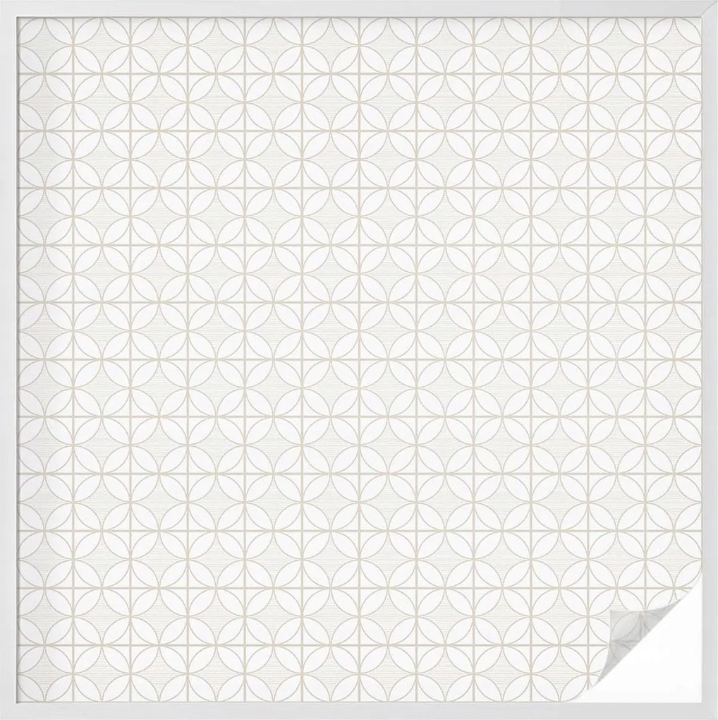 Öntapadós ablakfólia az adatvédelem érdekében Geometrikus minták 100x100