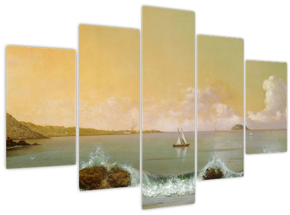 Kép - Martin Johnson Heade, Rio de Janeiro Bay, reprodukciók (150x105 cm)