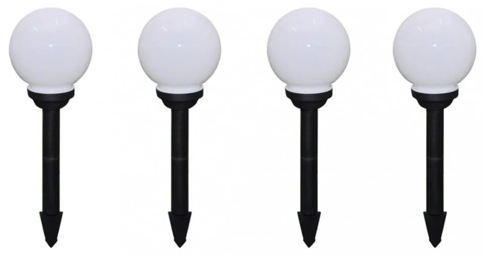 8 db kültéri gyalogjáró LED-lámpa cölöppel 15 cm