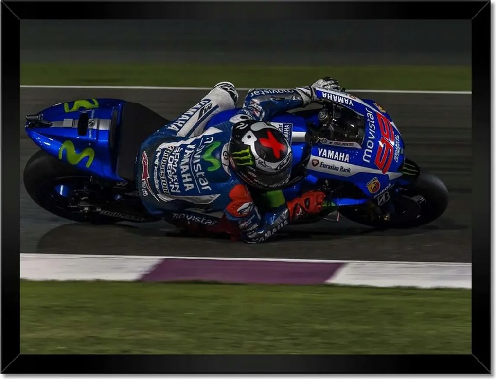 Poszterek keretben 40x30 Motorkerékpár üldöző