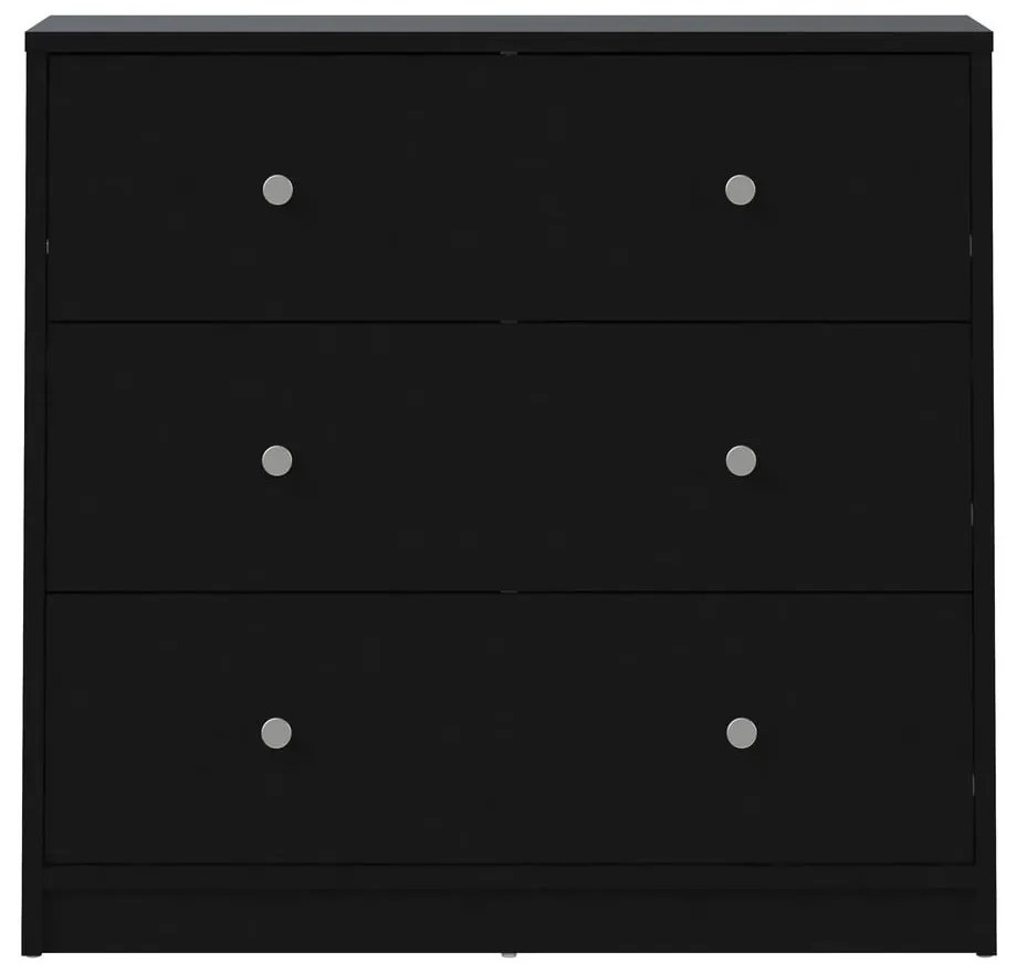 May fekete komód, 72 x 68 cm - Tvilum