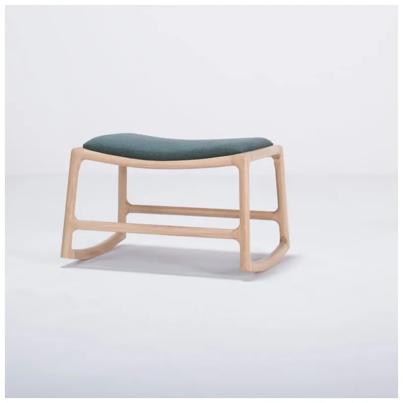 Dedo tölgyfa zsámoly zöld szövet ülőrésszel - Gazzda