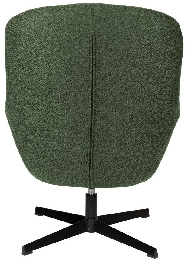 Sötétzöld fotel Yuki – White Label
