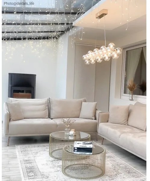 ByRydens 4200960-5503 - Csillár zsinóron SPLENDOR 25xG9/5W/230V