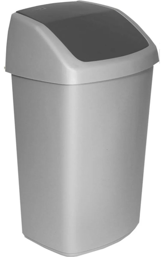 Curver SWING 25L szemetes, szürke