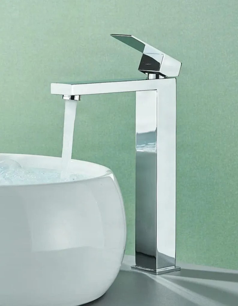 Álló mosdócsaptelep EYN BS1103 sárgaréz testtel, több színváltozatban — 16 cm — Nikkel