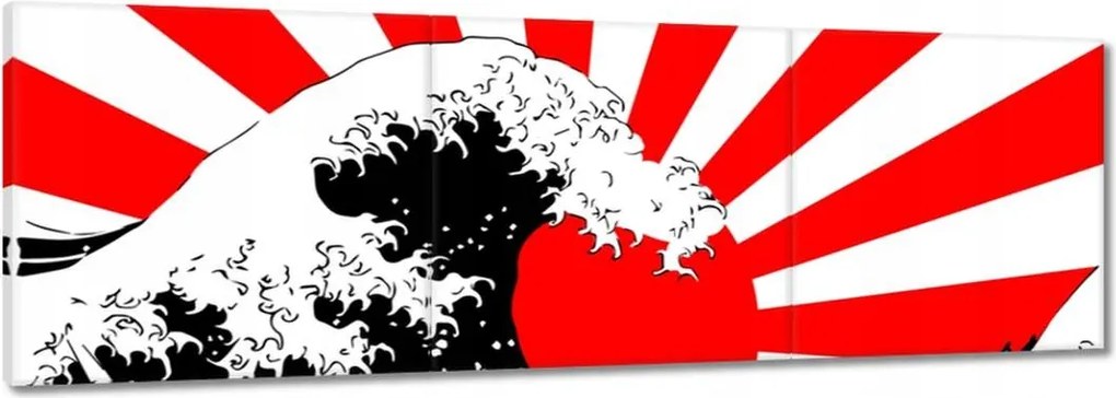 Vászonkép 60x20 Japán Kamikaze