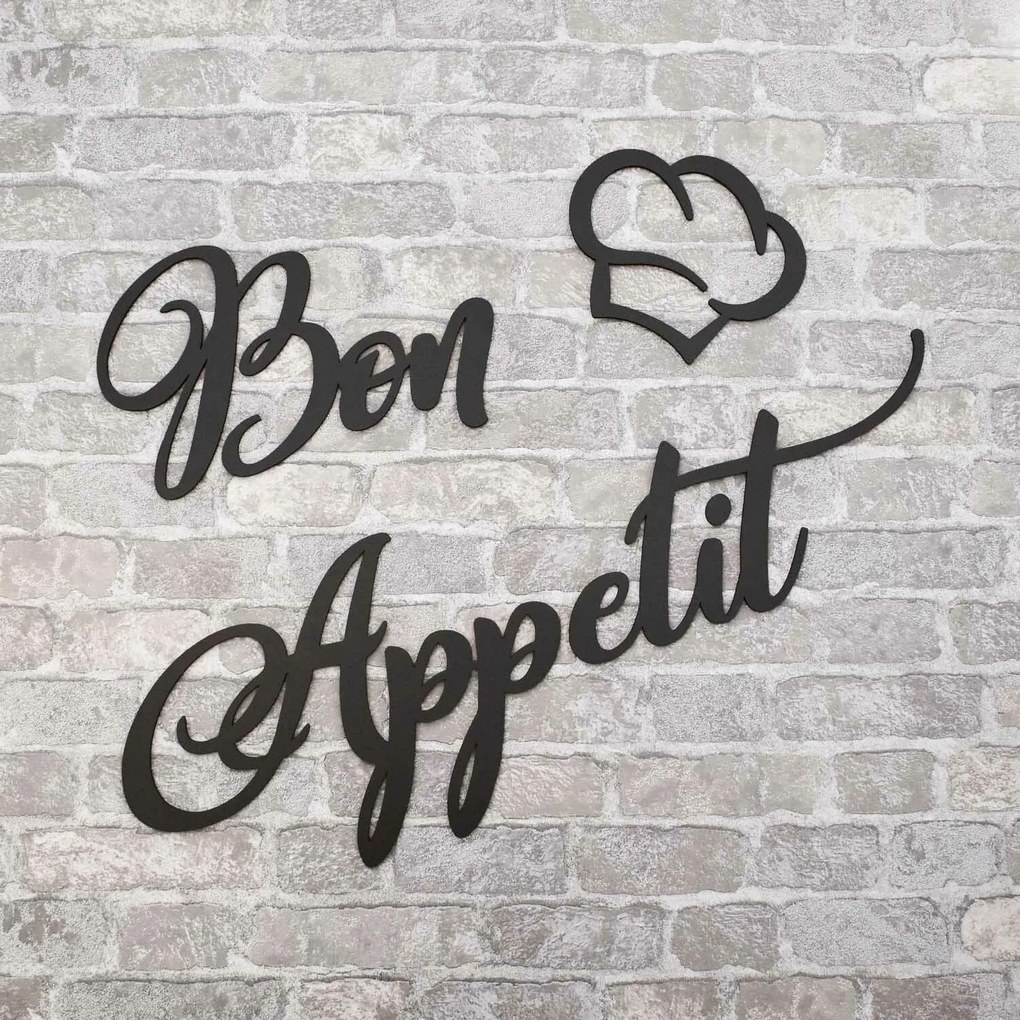 DUBLEZ | Fa felirat a konyhába - Bon Appetit