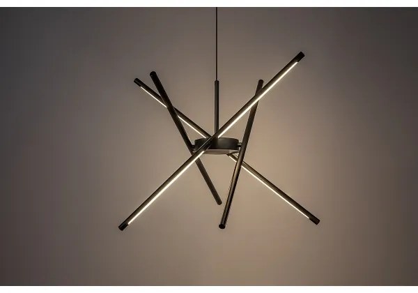 Rabalux 72338 - LED Csillár zsinóron HENLI2 LED/40W/230V 3000K fekete