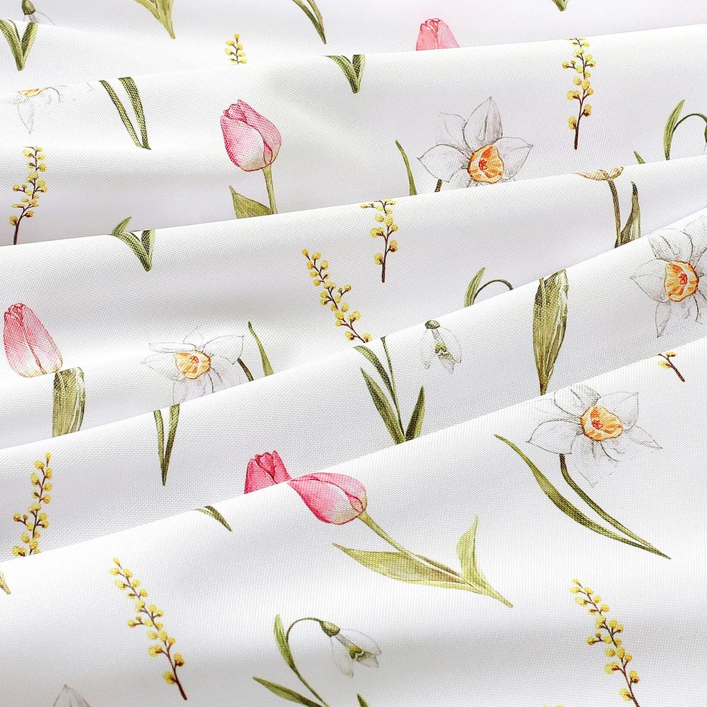 Goldea teflonos asztalterítő - a tavasz érintése 80 x 80 cm