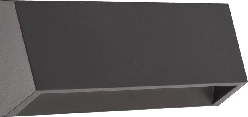 PREZENT 48330 RADIX II. Modern Kültéri Fali Lámpa Szürke LED IP44