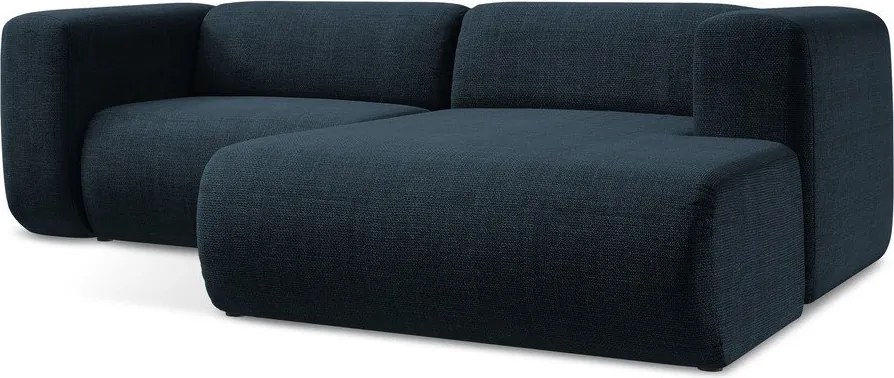 Kék sarokkanapé (jobb oldali-heverő résszel) Ekahi – Makamii