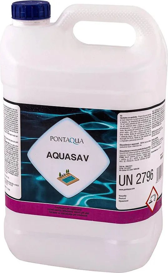 Aquasav pH csökkentő 5 liter