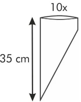 Tescoma DELÍCIA díszítő zsák 35 cm, 10 db, 35 cm