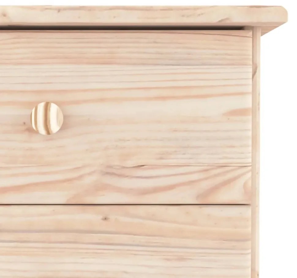 vidaXL ALTA tömör fenyőfa éjjeliszekrény 41 x 35 x 55,5 cm