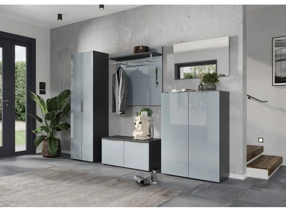 Szürke cipőtartó paddal Genova - Germania